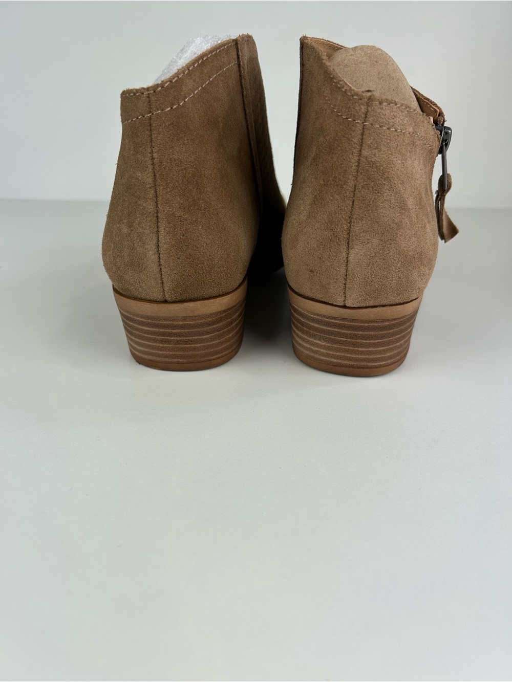 LUCKY BRAND BRIELLEY PERFORATED LEATHER ANKLE BOOTIES 9.5 - Picture 5 of 13